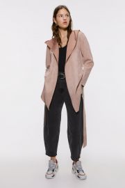 FAUX SUEDE JACKET at Zara